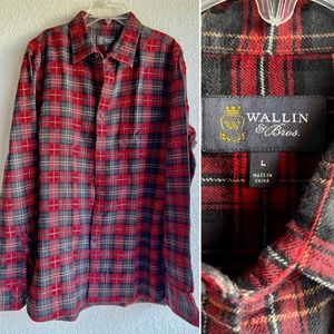 Men's Plaid Flannel Shirt